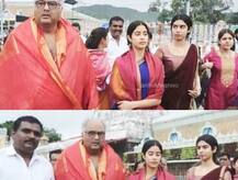 \'धड़क\' की रिलीज से पहले दुआ मांगने बेटियों के साथ तिरुपति बालाजी पहुंचे बोनी कपूर