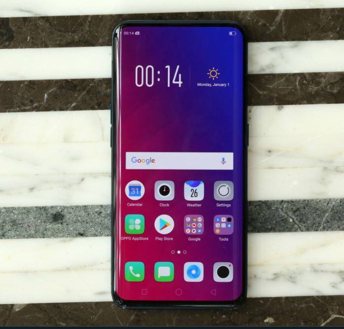 रैम: ओप्पो फाइंड एक्स: 8 जीबी, गूगल पिक्सल 2: 4 जीबी, सैमसंग गैलेक्सी एस9: 4 जीबी एपल आईफोन X: 3 जीबी