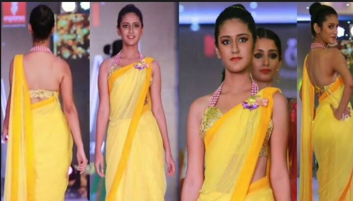 वहीं साड़ी में उनके इस सेक्सी अंदाज को काफी पसंद किया गया.