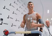 मेडिकल जांच के लिए युवेंटस पहुंचे रोनाल्डो, फैंस ने किया जोरदार स्वागत