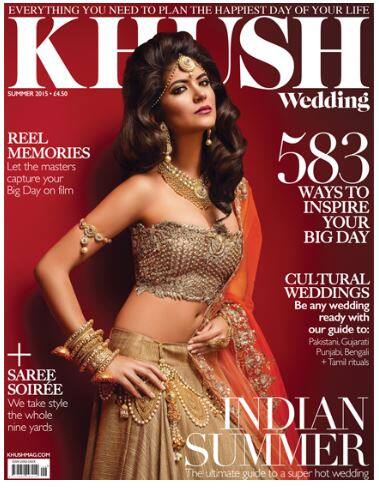 खुश वेडिंग मैग्जीन खास तौर पर फैशन और लाइफ स्टाइल की थीम पर आधारित होती है. (तस्वीर-इंस्टाग्राम)