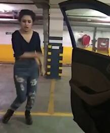 गाड़ी से उतर डांस करने का ट्रेंड है जोरों पर, अब इस हसीना ने पोस्ट की अपनी वीडियो