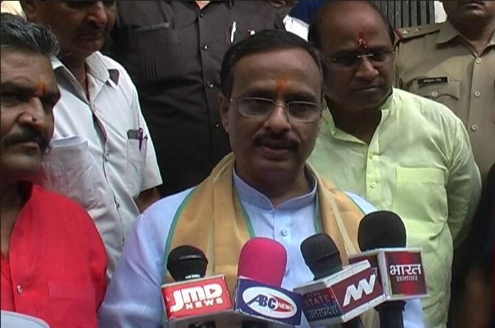 deputy cm dinesh sharma statement in kanpur कानपुर: किसी भी गठबंधन से घबराई नहीं है बीजेपी, फिर बनाएगी सरकार- दिनेश शर्मा