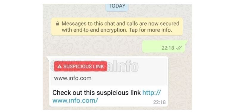 WhatsApp अब बताएगा कि भेजा हुआ कौन सा लिंक है झूठा