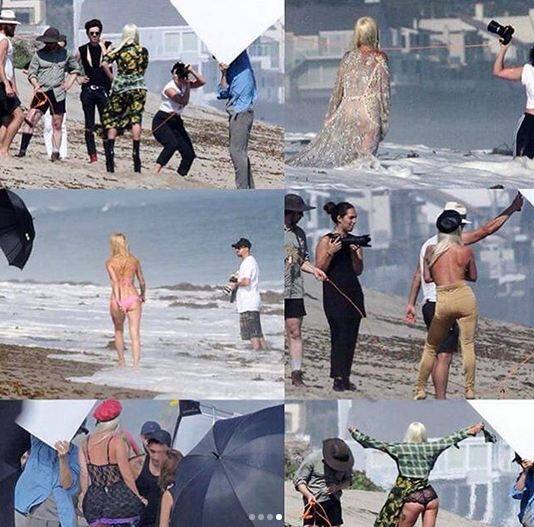 फोटोशूट की सभी तस्वीरें इंटरनेट पर खूब वायरल हो रही हैं. फोटोः  rdtladygaga इंस्टाग्राम