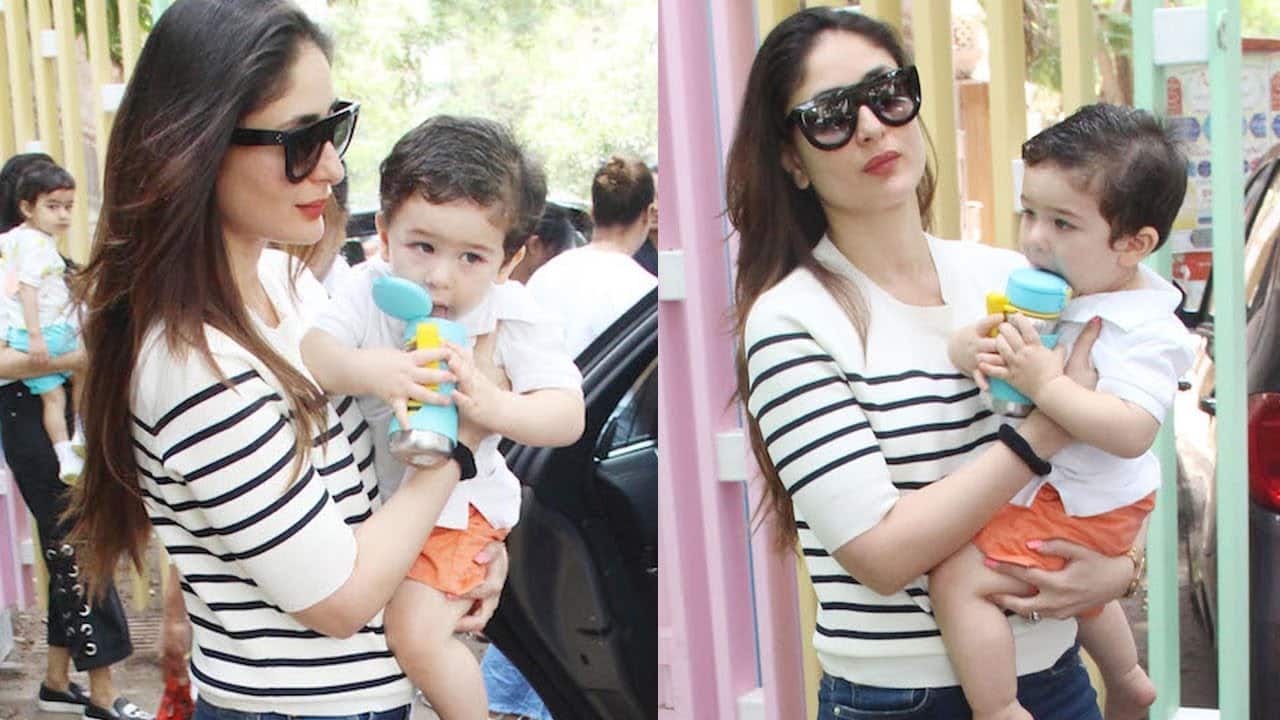 अपना नाम सुनते ही खिलखिलाकर हंस पड़ते हैं तैमूर अली खान, देखें ये क्यूट Video