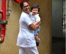 अपना नाम सुनते ही खिलखिलाकर हंस पड़ते हैं तैमूर अली खान, देखें ये क्यूट Video