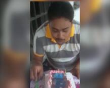 फैजाबाद की जेल में कैदी के बर्थडे मनाने का वीडियो वायरल