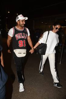 शादी की खबरों के बीच हाथों में हाथ डाले विदेश से छुट्टियां मनाकर लौटे रणवीर सिंह और दीपिका पादुकोण