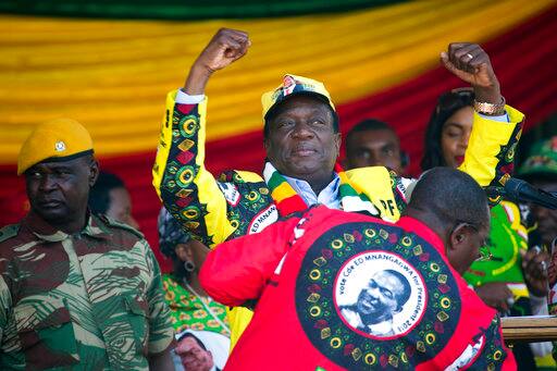 जिम्बाब्वे: एमर्सन नगांग्वा ने 50.8 फीसदी वोटों से जीता राष्ट्रपति चुनाव Zimbabwe election: Emmerson Mnangagwa declared winner जिम्बाब्वे: एमर्सन नगांग्वा ने 50.8 फीसदी वोटों से जीता राष्ट्रपति चुनाव