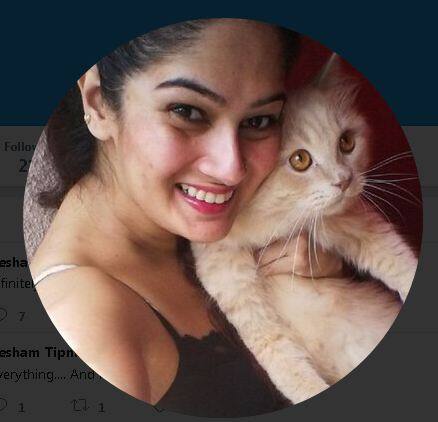 टीवी एक्ट्रेस रेशम टिपनिस ने अपने ट्विटर एकाउंट पर कैट की कई तस्वीरें पोस्ट की हुई हैं. फोटोः ट्विटर 