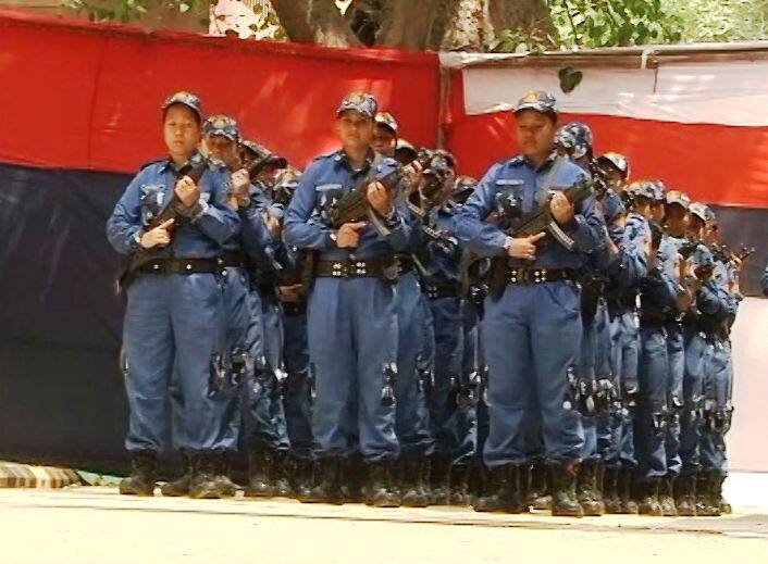 दिल्ली पुलिस में शामिल हुईं महिला कमांडो, पलक झपकते ही आतंकियों को कर सकती हैं ढेर