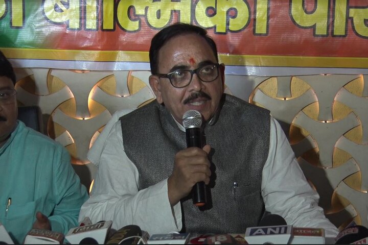 mahendra nath pandey statement before BJP working committee meeting in meerut यूपी बीजेपी अध्यक्ष महेन्द्र नाथ पांडेय बोले- राम मंदिर कभी बीजेपी का चुनावी मुद्दा नहीं रहा