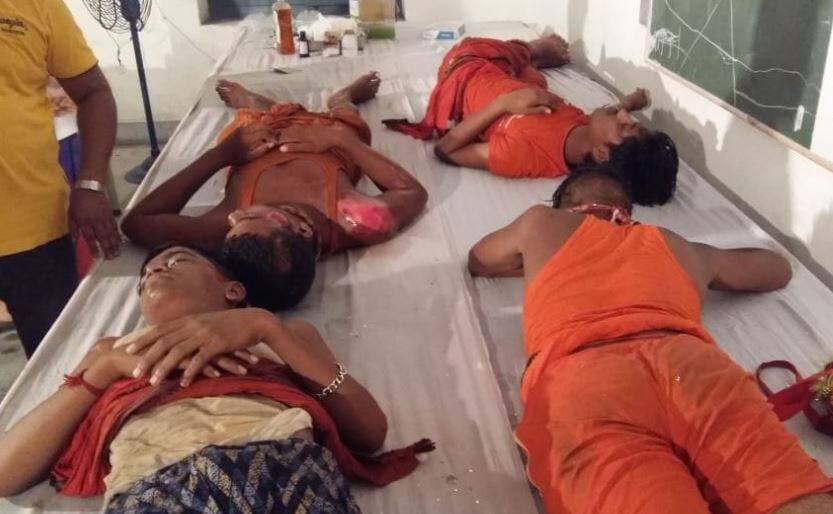 Bihar: Stampede at Garibnath Temple in Muzaffarpur, injured बिहार: मुजफ्फरपुर के गरीबनाथ मंदिर में भगदड़, 15 शिव भक्त घायल