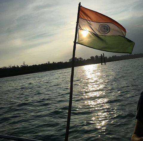 एक्ट्रेस तनीषा मुखर्जी ने भी ये तस्वीर शेयर कर फैंस को स्वतंत्रता दिवस की बधाई दी. फोटोः इंस्टाग्राम