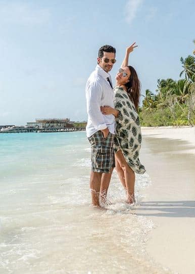 हालांकि अंगद ने पहले इन बातों को अफवाह बताया था लेकिन हाल ही में अंगर बेदी ने इन बातों का खंडन करते हुए ट्रोलर्स को फटकार लगाई है. फोटोः इंस्टाग्राम