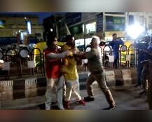 लखनऊ: नवजोत सिंह सिद्धू का पुतला फूंकने जा रहे बीजेपी कार्यकर्ताओं की पुलिस से झड़प