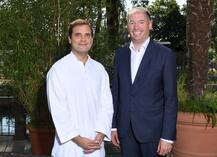 जर्मनी के मंत्री से मिले राहुल गांधी, केरल की बाढ़ और जीएसटी पर की चर्चा