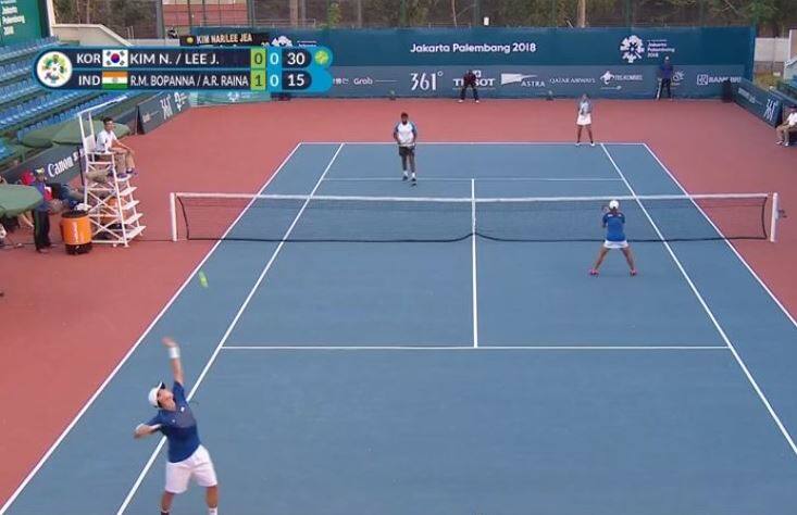 Asian Games 2018: Ankita Raina and Rohan loses out in mixed doubles quarter final Asian Games 2018: टेनिस के मिक्स्ड डबल्स में भारत के हाथ लगी निराशा, क्वार्टर फाइनल में हारी बोपन्ना-अंकिता की जोड़ी