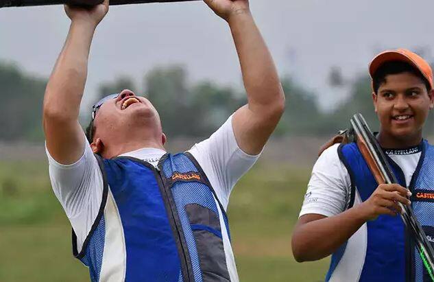 शार्दुल ने यह पदक डबल ट्रैप की पुरुष स्पर्धा में हासिल किया है. तस्वीर: एएफपी