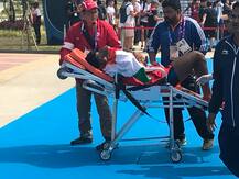 दुष्यंत ने जीता पूरे भारत का दिल लेकिन मेडल सेरेमनी के बाद स्ट्रेचर पर ले जाए गए