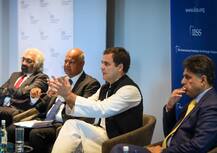लंदन में राहुल ने याद किया \'इंडिया शाइनिंग\', कहा- गठबंधन हुआ तो बीजेपी यूपी में 5 सीटें ही जीत पाएगी