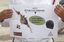 गुरुग्राम पुलिस की मुहिमः ट्रैफिक नियम तोड़ा तो पुलिसकर्मी बांधेंगी राखी