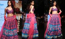 Lakme Fasion Week में रैंप पर उतरीं जाह्नवी कपूर, अपने कॉन्फिडेंस से जीता सकता दिल
