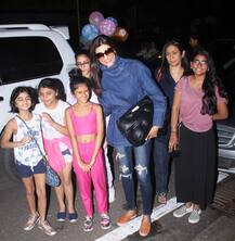 दोनों बेटियों को डिनर पर ले गईं पूर्व मिस यूनिवर्स, सामने आईं खूबसूरत तस्वीरें