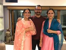 रक्षाबंधन की परंपरा से अलग आमिर खान ने बहनों की कलाई पर बांधी राखी