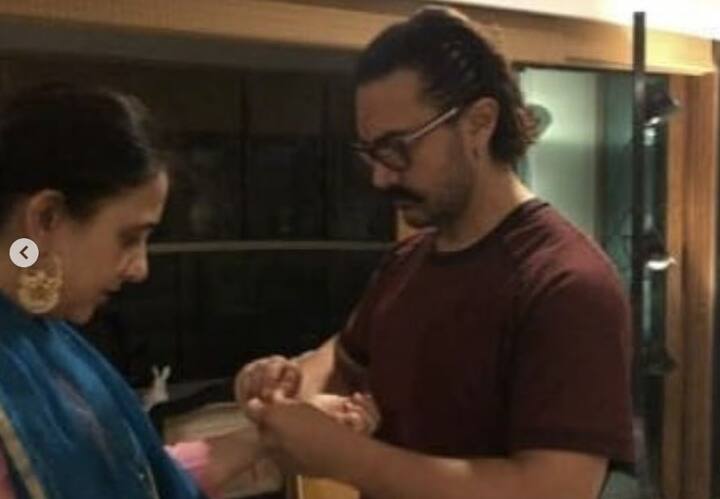 आमिर ने इसके ज़रिए यह संदेश देने की कोशिश की है कि लड़का और लड़की दोनों ही बराबर हैं. (तस्वीर: इंस्टाग्राम)