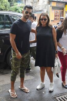 बर्थडे पर नेहा धूपिया को लंच कराने ले गए हसबैंड अंगद बेदी, देखें तस्वीरें