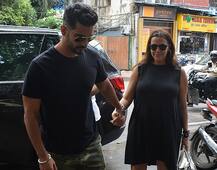 बर्थडे पर नेहा धूपिया को लंच कराने ले गए हसबैंड अंगद बेदी, देखें तस्वीरें