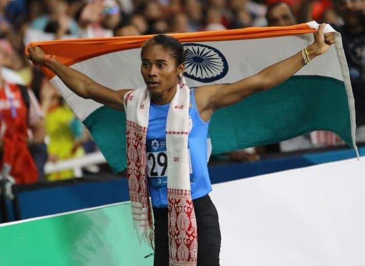 Asian Games 2018: Silver for india in 4x400 meter mixed relay racing Asian Games 2018: 4x400 मीटर मिक्स्ड रिले रेस में भारतीय टीम ने जीता सिल्वर मेडल