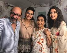 आशा भोसले संग मस्ती करती नजर आईं काजोल और माधुरी, VIDEO हो रहा वायरल