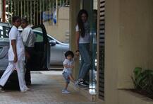 बेटे तैमूर अली खान के साथ कूल अंदाज़ में नज़र आईं करीना कपूर, देखें तस्वीरें