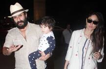 बेटे तैमूर के साथ करीना और सैफ ने किया मालदीव का रुख, देखें तस्वीरें