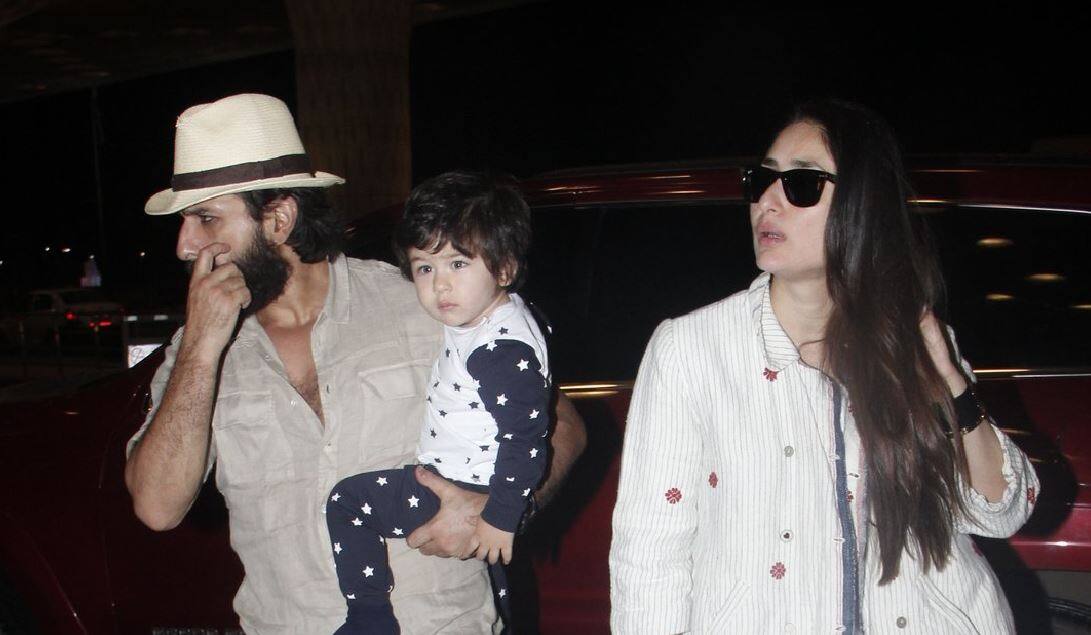 बेटे तैमूर के साथ करीना कपूर खान और सैफ अली खान मना रहे छुट्टियां, देखें PICS