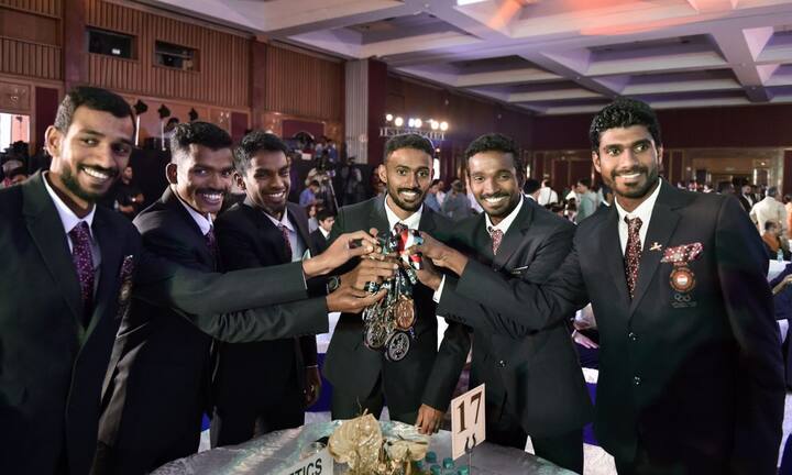 जकार्ता में खेले गए एशियन गेम्स में भारत के खाते में 15 गोल्ड समेत कुल 68 मेडल आए. वहीं भारत पदक तालिका में 8वें पायदान पर रहा. फोटो-ट्विटर