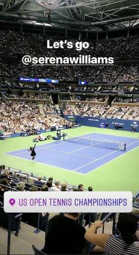 इतना ही नहीं, दोनों ने टेनिस प्लेयर सेरेना विलियम्स को टैग भी किया हैं. फोटोः इंस्टाग्राम