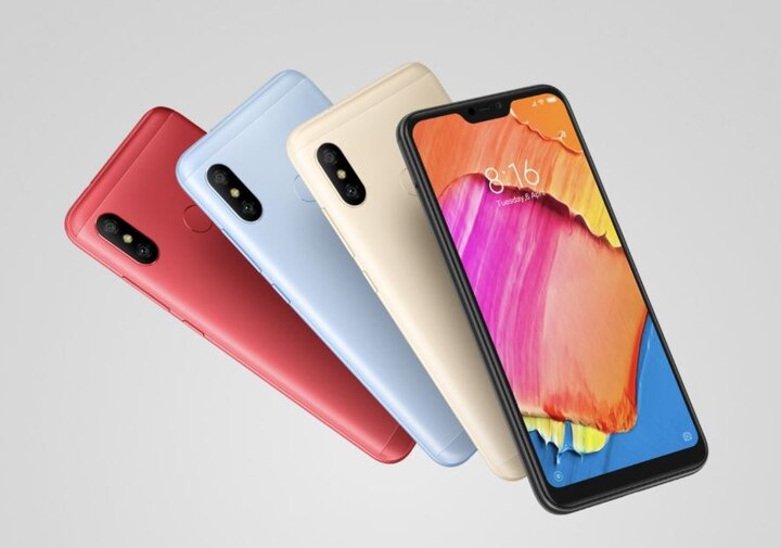 Xiaomi Redmi 6 pro Launch Today in India Check specifications and features नॉच डिस्प्ले के साथ Redmi 6 Pro भारत में हुआ लॉन्च, कीमत 10,999 रुपये से शुरू