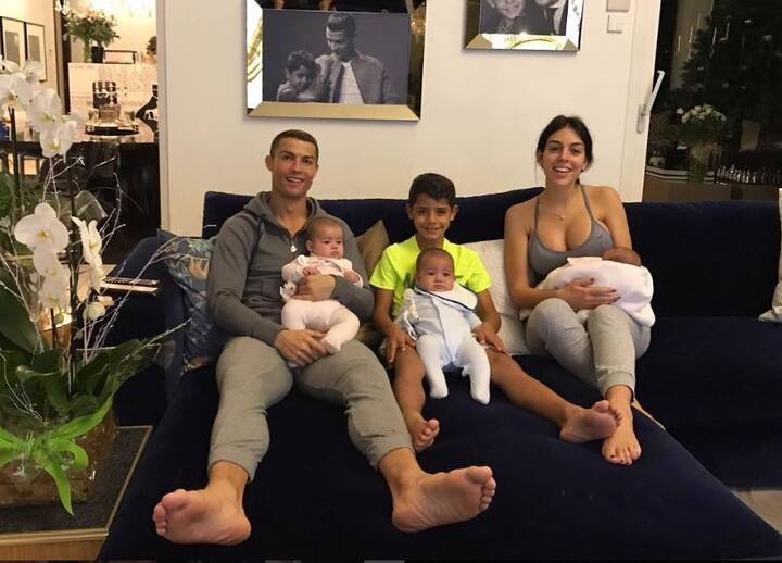 रोनाल्डो को साल 2017 में ट्विन बेबी हुए थे. तस्वीर: इंस्टाग्राम