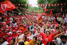 किसानों, मजदूरों का प्रदर्शन, सरकार के सामने रखी महंगाई पर लगाम लगाने सहित 15 मांगे