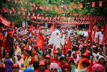 महाराष्ट्रः ठाणे पहुंचा किसानों का विरोध मार्च, फडणवीस सरकार के खिलाफ फिर खोला मोर्चा