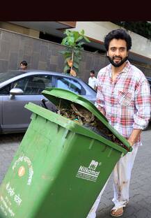 On Location: सड़क पर डस्टबिन उठाते दिखे बॉलीवुड के जाने माने एक्टर, लोग देखकर हुए हैरान