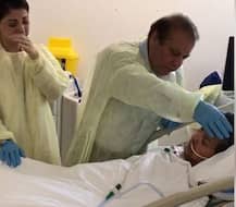 पत्नी से विदा लेते नवाज शरीफ का Video Viral