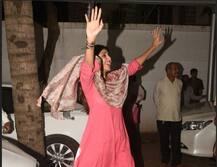 IN PICS: पति राज के साथ नाचते हुए शिल्पा शेट्टी ने किया गणपति का स्वागत