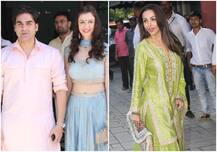 गणेश चतुर्थी 2018: गर्लफ्रेंड जियोर्जिया संग अर्पिता के घर पहुंचे अरबाज खान, एक्स वाइफ मलाइका भी आईं नजर