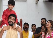 शिल्पा शेट्टी ने ही नहीं बल्कि इन सितारों ने भी कर दिया गणेश विर्सजन