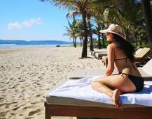 बिकिनी में नजर आईं एक्ट्रेस शहनाज ट्रेजरीवाला, देखें तस्वीरें